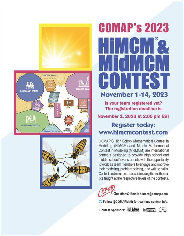 The High School Mathematical Contest In Modeling (HiMCM)® And The ...